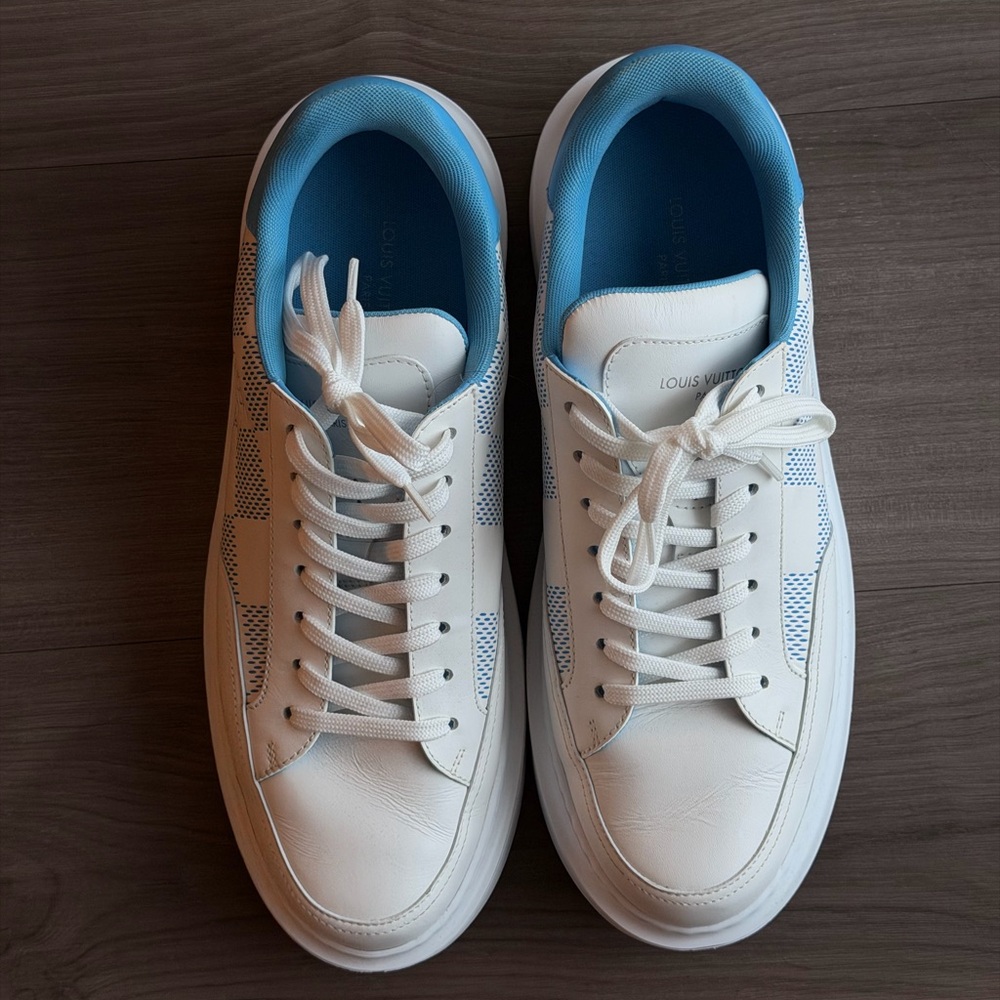 Louis Vuitton | Beverly Hills Sneaker - White & Blue